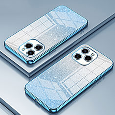 Funda Silicona Ultrafina Carcasa Transparente SY2 para Huawei Honor 60 SE 5G Azul