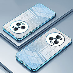 Funda Silicona Ultrafina Carcasa Transparente SY2 para Huawei Honor Magic5 Pro 5G Azul
