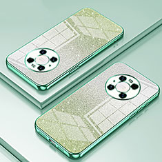 Funda Silicona Ultrafina Carcasa Transparente SY2 para Huawei Mate 40 Pro Verde