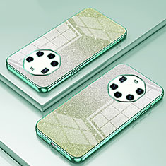 Funda Silicona Ultrafina Carcasa Transparente SY2 para Huawei Mate 40 RS Verde