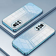 Funda Silicona Ultrafina Carcasa Transparente SY2 para Huawei Nova 8 5G Azul