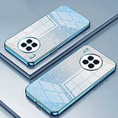 Funda Silicona Ultrafina Carcasa Transparente SY2 para Huawei Nova 8i Azul