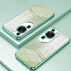 Funda Silicona Ultrafina Carcasa Transparente SY2 para Huawei P60 Art Verde