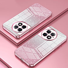 Funda Silicona Ultrafina Carcasa Transparente SY2 para OnePlus Ace 2 Pro 5G Oro Rosa