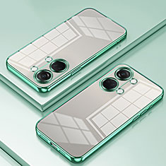 Funda Silicona Ultrafina Carcasa Transparente SY2 para OnePlus Ace 2V 5G Verde