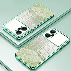 Funda Silicona Ultrafina Carcasa Transparente SY2 para Oppo K10 Pro 5G Verde