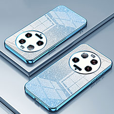 Funda Silicona Ultrafina Carcasa Transparente SY2 para Xiaomi Mi 13 Ultra 5G Azul