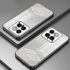 Funda Silicona Ultrafina Carcasa Transparente SY2 para Xiaomi Mi 14 5G Negro