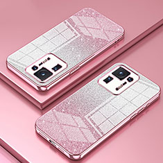 Funda Silicona Ultrafina Carcasa Transparente SY2 para Xiaomi Mi Mix 4 5G Oro Rosa