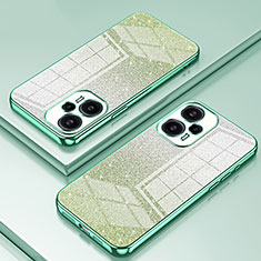 Funda Silicona Ultrafina Carcasa Transparente SY2 para Xiaomi Poco F5 5G Verde