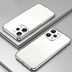 Funda Silicona Ultrafina Carcasa Transparente SY2 para Xiaomi Redmi 12 4G Plata
