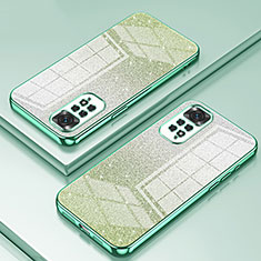 Funda Silicona Ultrafina Carcasa Transparente SY2 para Xiaomi Redmi Note 11 4G (2022) Verde