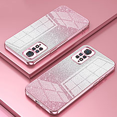 Funda Silicona Ultrafina Carcasa Transparente SY2 para Xiaomi Redmi Note 11 Pro 4G Oro Rosa