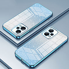Funda Silicona Ultrafina Carcasa Transparente SY2 para Xiaomi Redmi Note 12 5G Azul