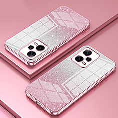 Funda Silicona Ultrafina Carcasa Transparente SY2 para Xiaomi Redmi Note 12 Pro+ Plus 5G Oro Rosa