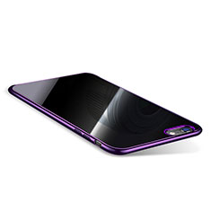 Funda Silicona Ultrafina Carcasa Transparente T08 para Apple iPhone 6 Plus Morado