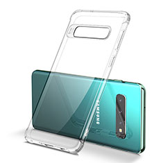 Funda Silicona Ultrafina Carcasa Transparente U01 para Samsung Galaxy S10 Claro