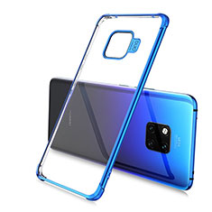 Funda Silicona Ultrafina Carcasa Transparente U02 para Huawei Mate 20 Pro Azul