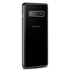 Funda Silicona Ultrafina Carcasa Transparente U03 para Samsung Galaxy S10 Plus Negro