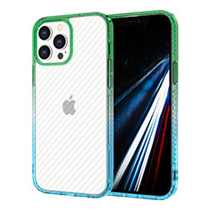 Funda Silicona Ultrafina Carcasa Transparente YJ1 para Apple iPhone 12 Pro Max Multicolor