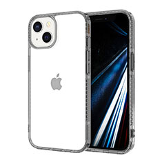 Funda Silicona Ultrafina Carcasa Transparente YJ2 para Apple iPhone 13 Negro
