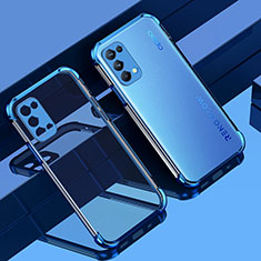 Funda Silicona Ultrafina Carcasa Transparente Z01 para Oppo Find X3 Lite 5G Azul