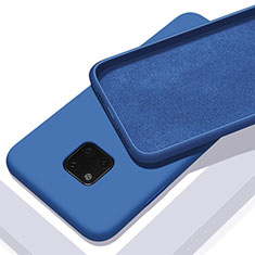 Funda Silicona Ultrafina Goma 360 Grados Carcasa C01 para Huawei Mate 20 Pro Azul