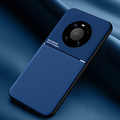 Funda Silicona Ultrafina Goma 360 Grados Carcasa C01 para Huawei Mate 40 Pro Azul