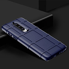 Funda Silicona Ultrafina Goma 360 Grados Carcasa C01 para OnePlus 8 Azul