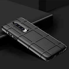 Funda Silicona Ultrafina Goma 360 Grados Carcasa C01 para OnePlus 8 Negro