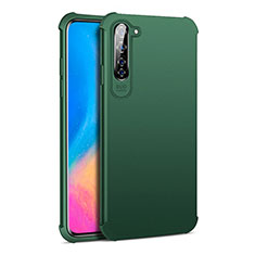 Funda Silicona Ultrafina Goma 360 Grados Carcasa C01 para Oppo F15 Verde