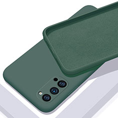 Funda Silicona Ultrafina Goma 360 Grados Carcasa C01 para Oppo Reno4 Pro 5G Verde