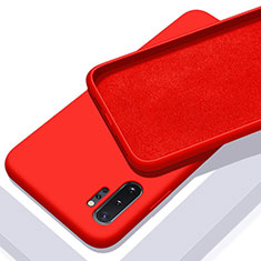 Funda Silicona Ultrafina Goma 360 Grados Carcasa C01 para Samsung Galaxy Note 10 Plus Rojo