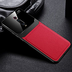 Funda Silicona Ultrafina Goma 360 Grados Carcasa C01 para Xiaomi Mi 9T Rojo