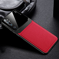 Funda Silicona Ultrafina Goma 360 Grados Carcasa C01 para Xiaomi Mi Note 10 Pro Rojo