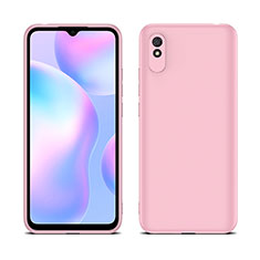 Funda Silicona Ultrafina Goma 360 Grados Carcasa C01 para Xiaomi Redmi 9i Rosa