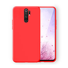 Funda Silicona Ultrafina Goma 360 Grados Carcasa C01 para Xiaomi Redmi Note 8 Pro Rojo