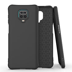 Funda Silicona Ultrafina Goma 360 Grados Carcasa C01 para Xiaomi Redmi Note 9 Pro Negro