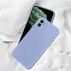 Funda Silicona Ultrafina Goma 360 Grados Carcasa C02 para Apple iPhone 11 Azul Cielo