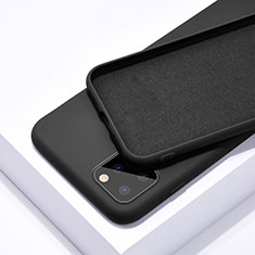 Funda Silicona Ultrafina Goma 360 Grados Carcasa C02 para Apple iPhone 11 Pro Negro