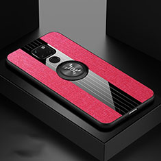 Funda Silicona Ultrafina Goma 360 Grados Carcasa C02 para Huawei Mate 20 Rojo