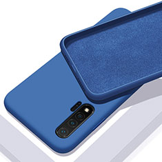 Funda Silicona Ultrafina Goma 360 Grados Carcasa C02 para Huawei Nova 6 5G Azul