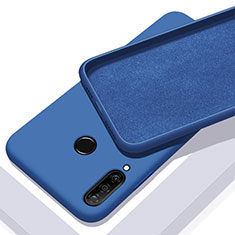 Funda Silicona Ultrafina Goma 360 Grados Carcasa C02 para Huawei P30 Lite XL Azul