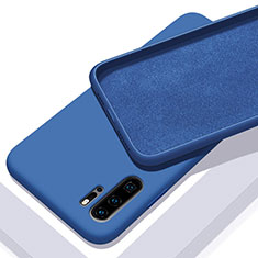Funda Silicona Ultrafina Goma 360 Grados Carcasa C02 para Huawei P30 Pro New Edition Azul