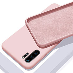 Funda Silicona Ultrafina Goma 360 Grados Carcasa C02 para Huawei P30 Pro Rosa