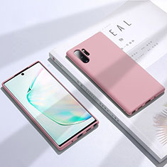 Funda Silicona Ultrafina Goma 360 Grados Carcasa C02 para Samsung Galaxy Note 10 Plus Rosa