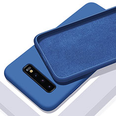 Funda Silicona Ultrafina Goma 360 Grados Carcasa C02 para Samsung Galaxy S10 Plus Azul