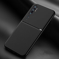 Funda Silicona Ultrafina Goma 360 Grados Carcasa C02 para Xiaomi Mi Note 10 Negro