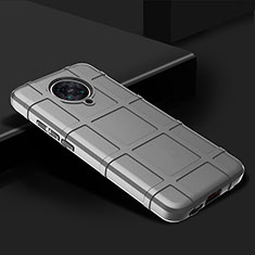 Funda Silicona Ultrafina Goma 360 Grados Carcasa C02 para Xiaomi Poco F2 Pro Plata