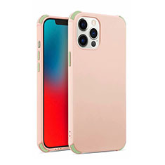 Funda Silicona Ultrafina Goma 360 Grados Carcasa C03 para Apple iPhone 12 Pro Rosa